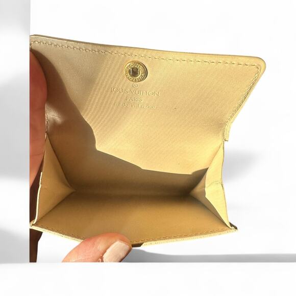 Authentic Louis Vuitton Dentelle Ludlow Wallet Monogram Vintage Compact Bifold - Picture 6 of 10